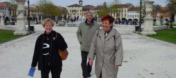 Wir mit Fröhlichs in Italien